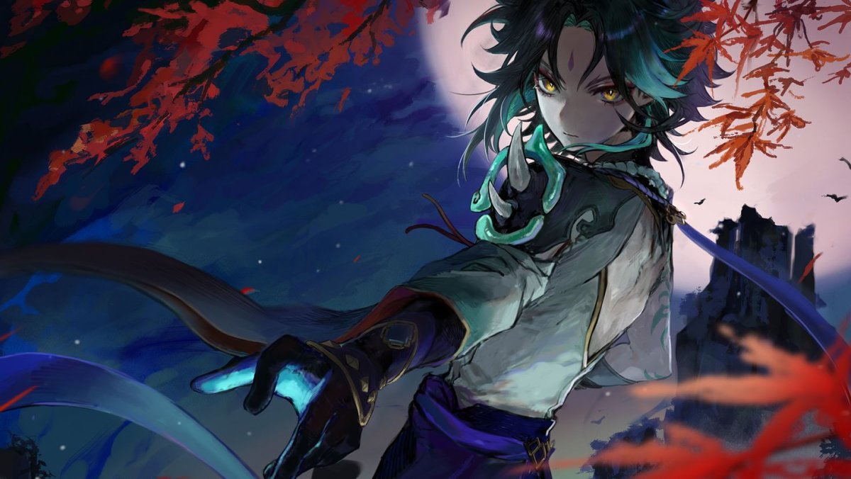 Сяо Геншин арт