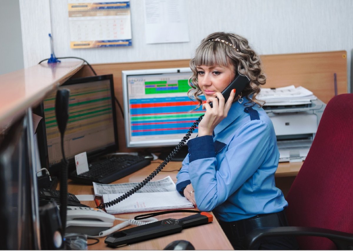 Диспетчер пульта охраны