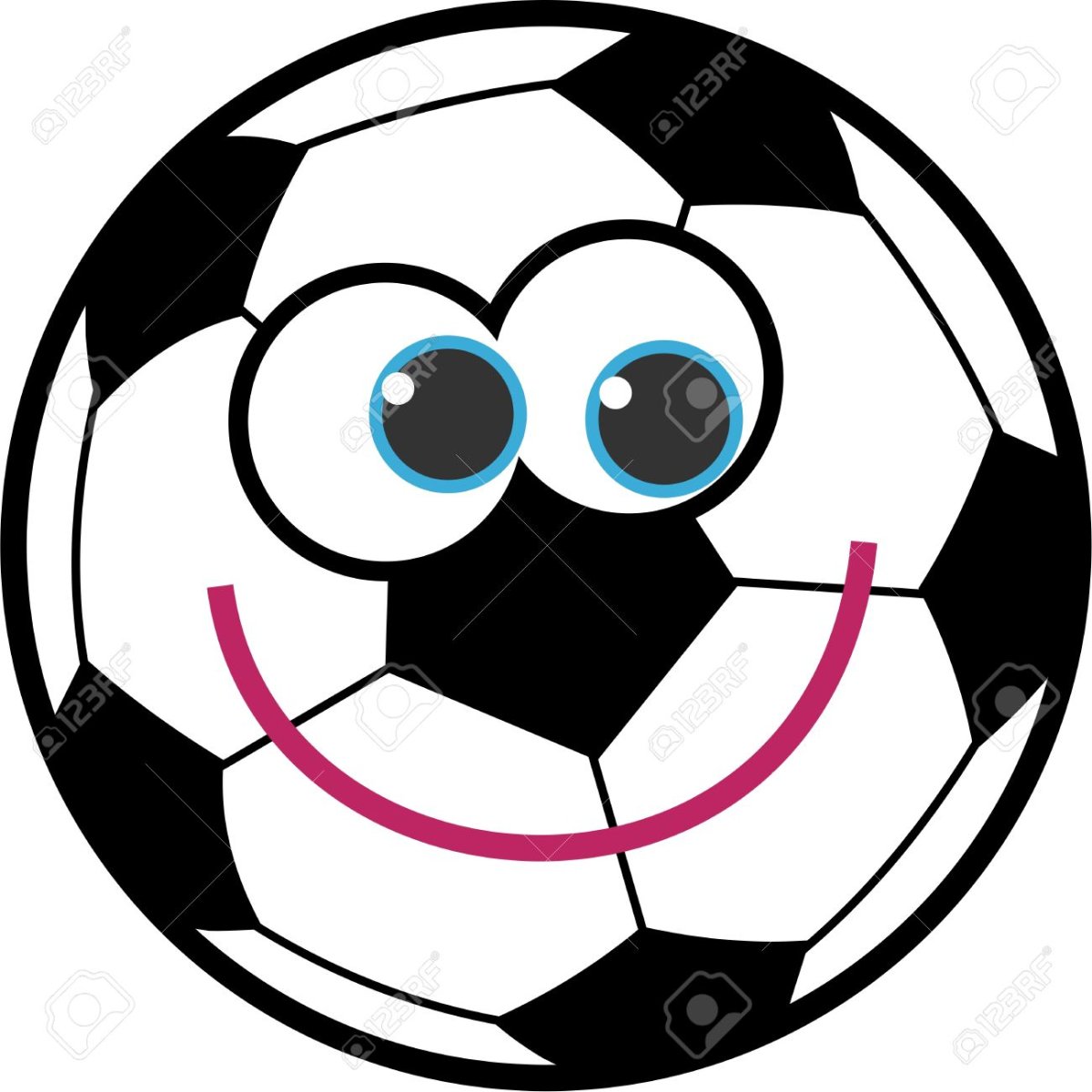 Футбольный мяч мульт