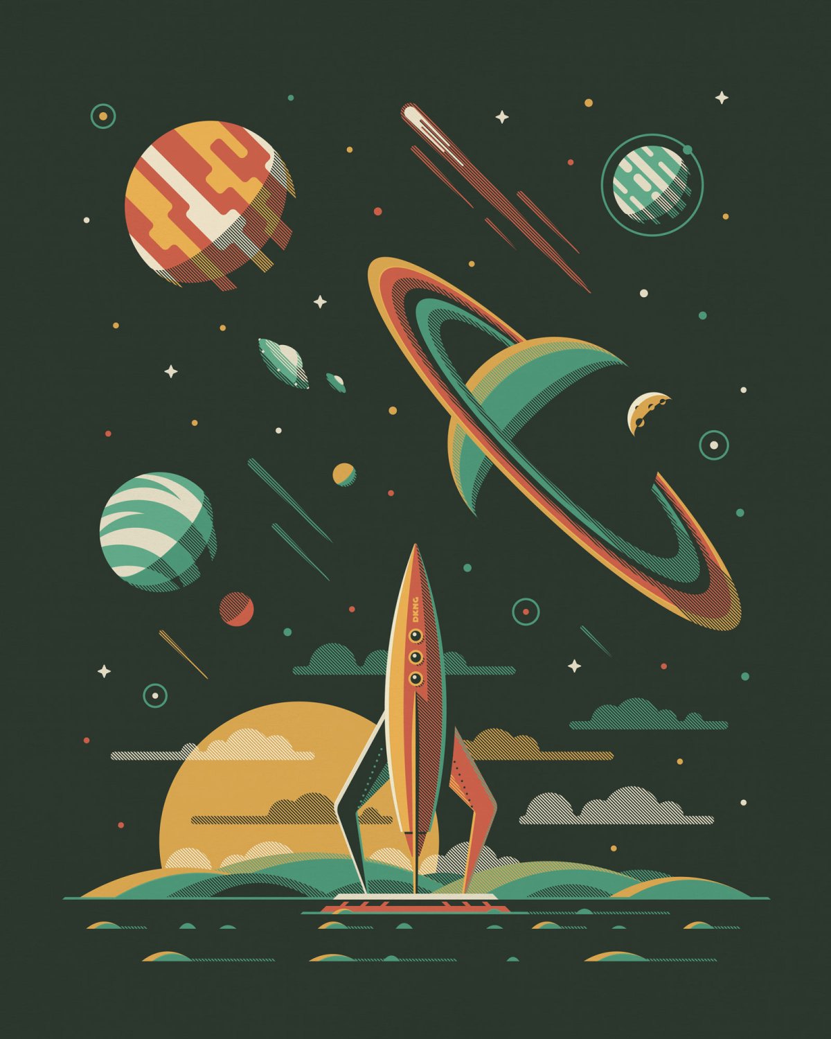 Космические иллюстрации