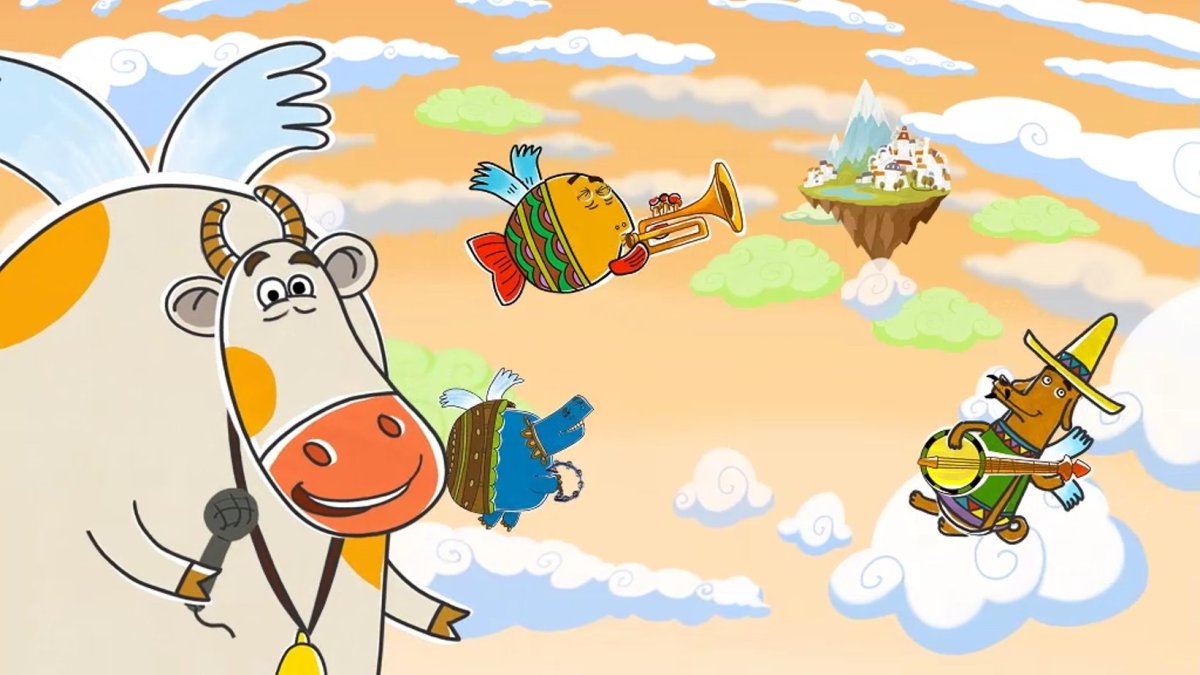 Мультфильм летающие звери