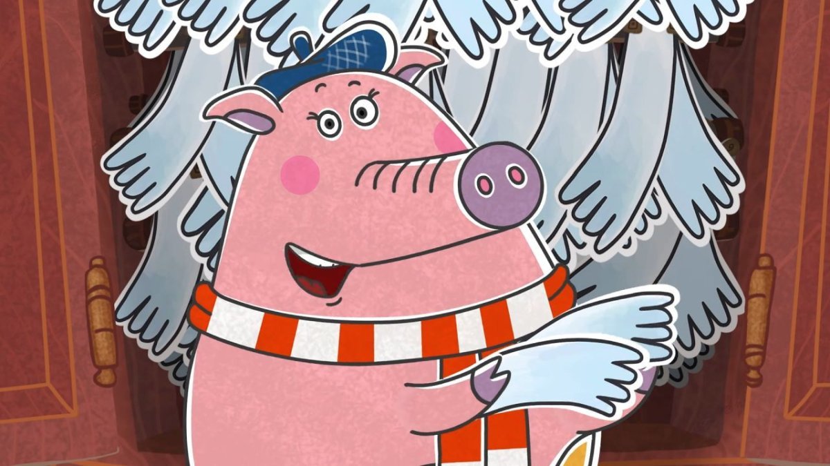 Цветной картон летающие звери Hatber, a4, 8 л., 8 цв.