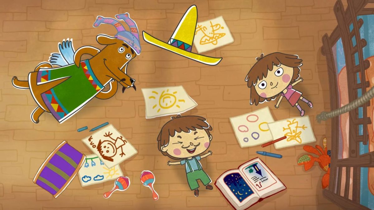 Мультфильм летающие звери