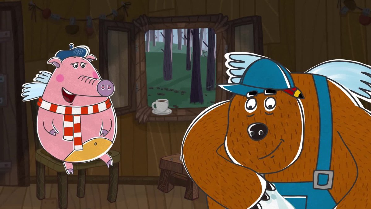 Малыши и летающие звери мультсериал машинки