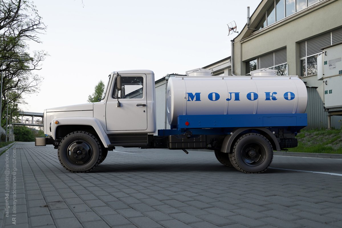 ГАЗ 3307 молоковоз