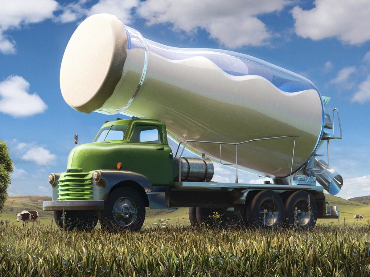 УАЗ 3622 молоковоз