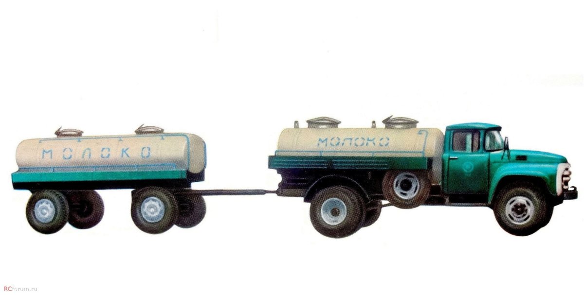 ЗИЛ 130 Амур молоковоз