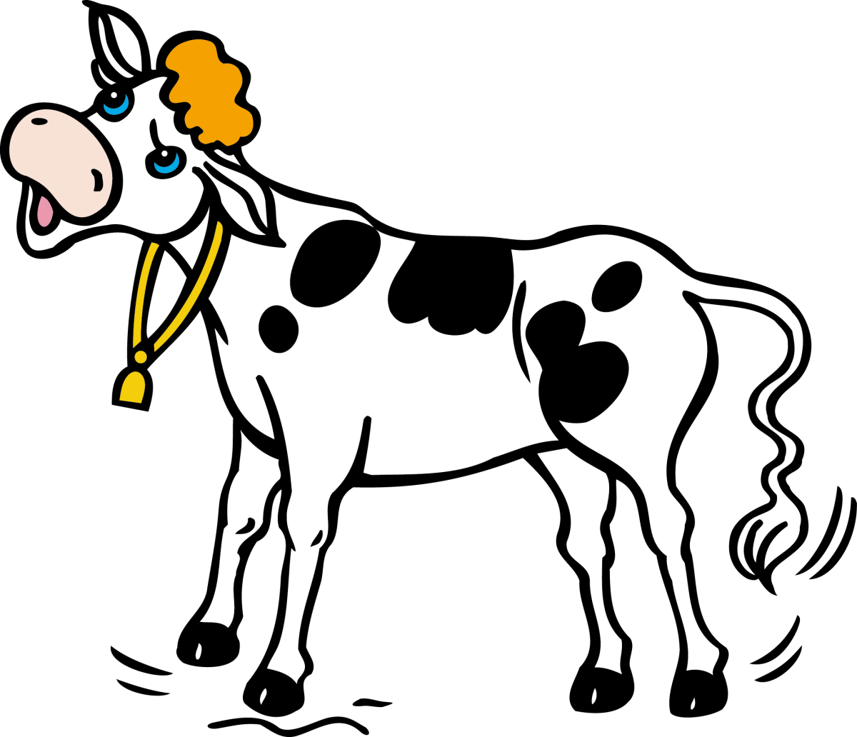 Корова рисунок