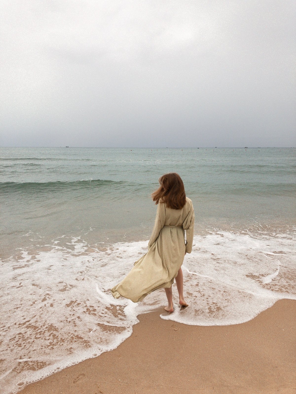 Девушка на море Эстетика