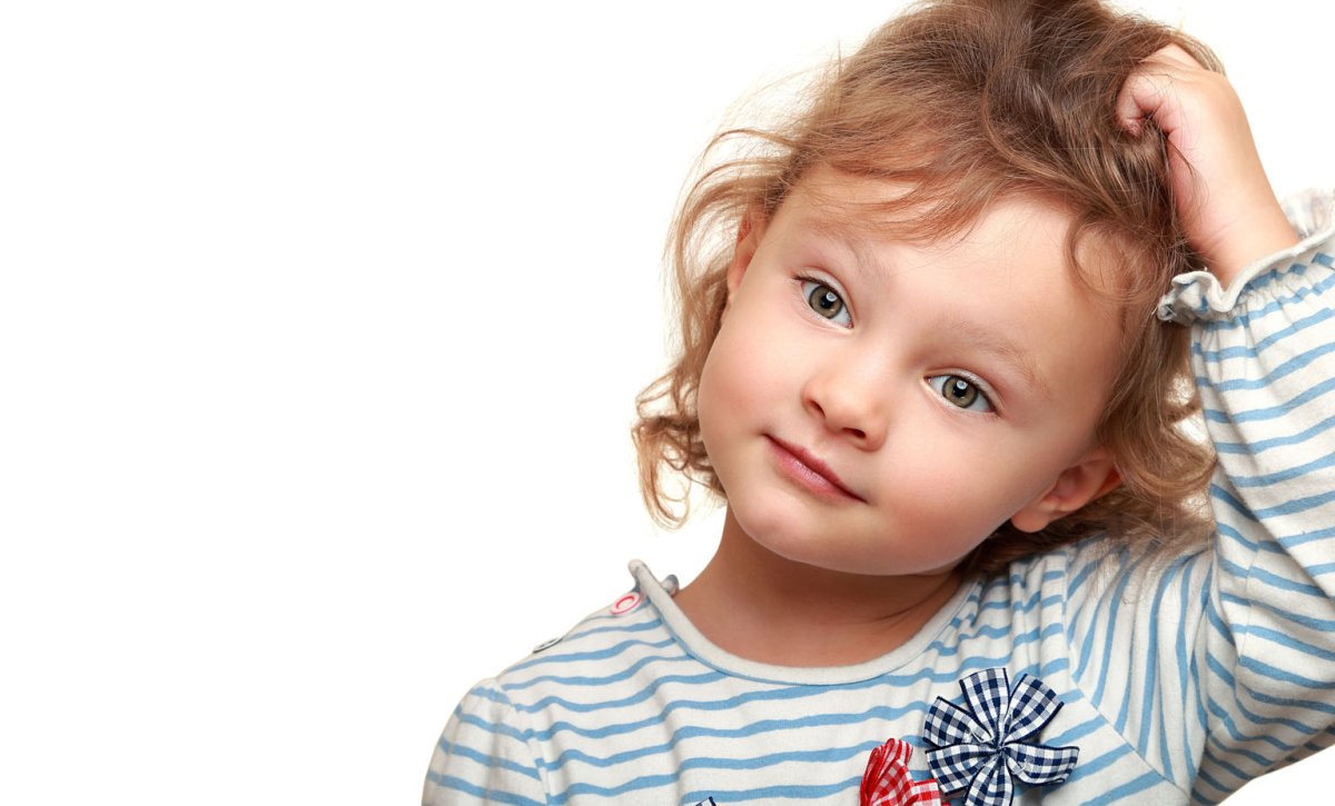 Ребенок задумался