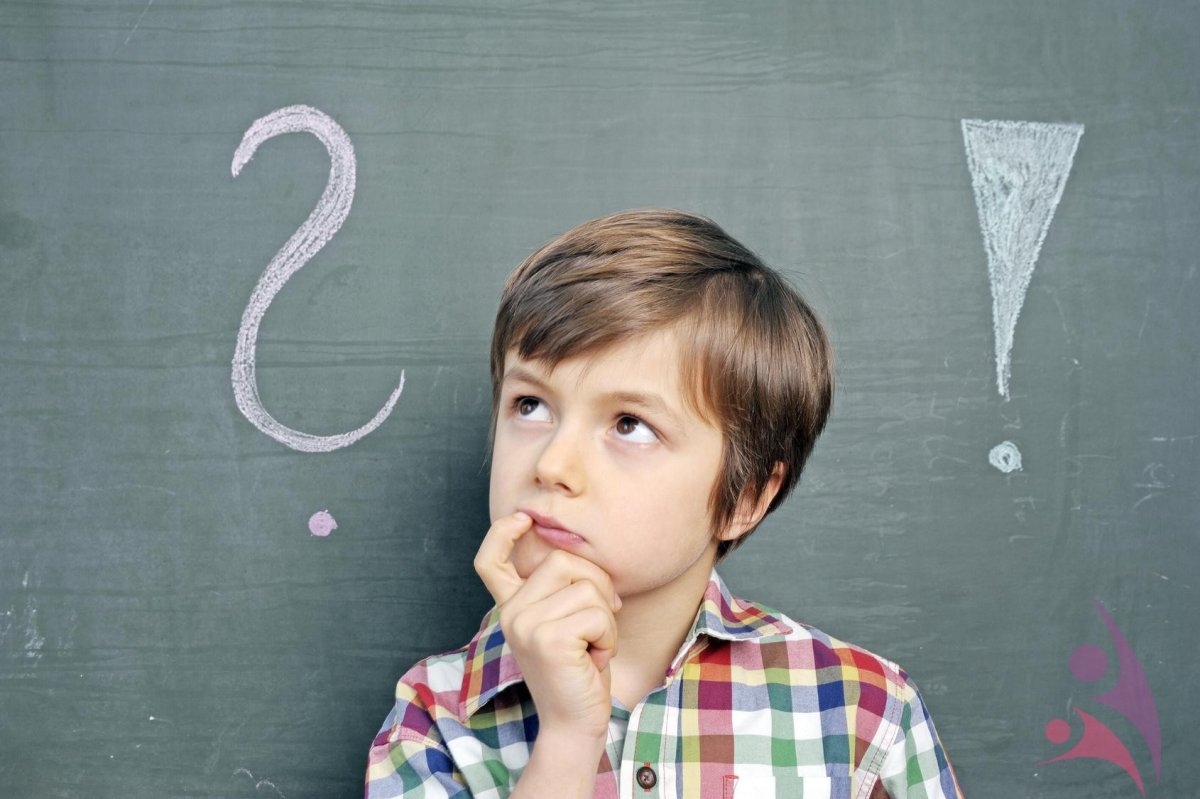 Мальчик с вопросительным знаком