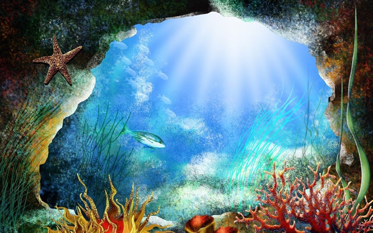 Морские обитатели