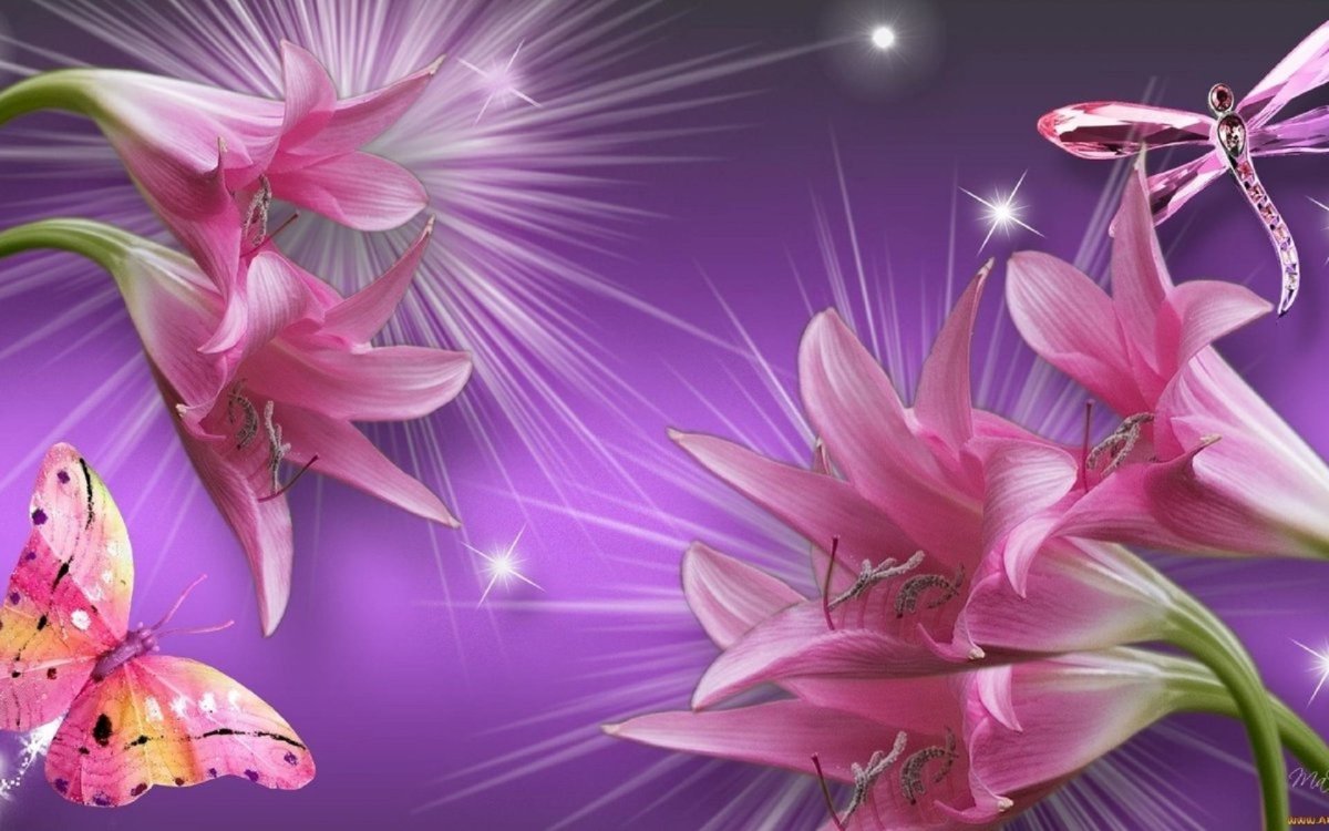 Цветы фэнтези