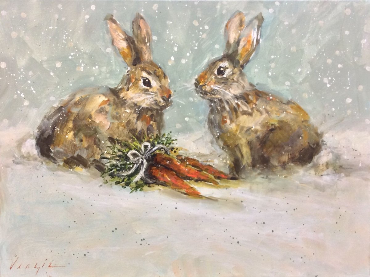 Кролик Рождество