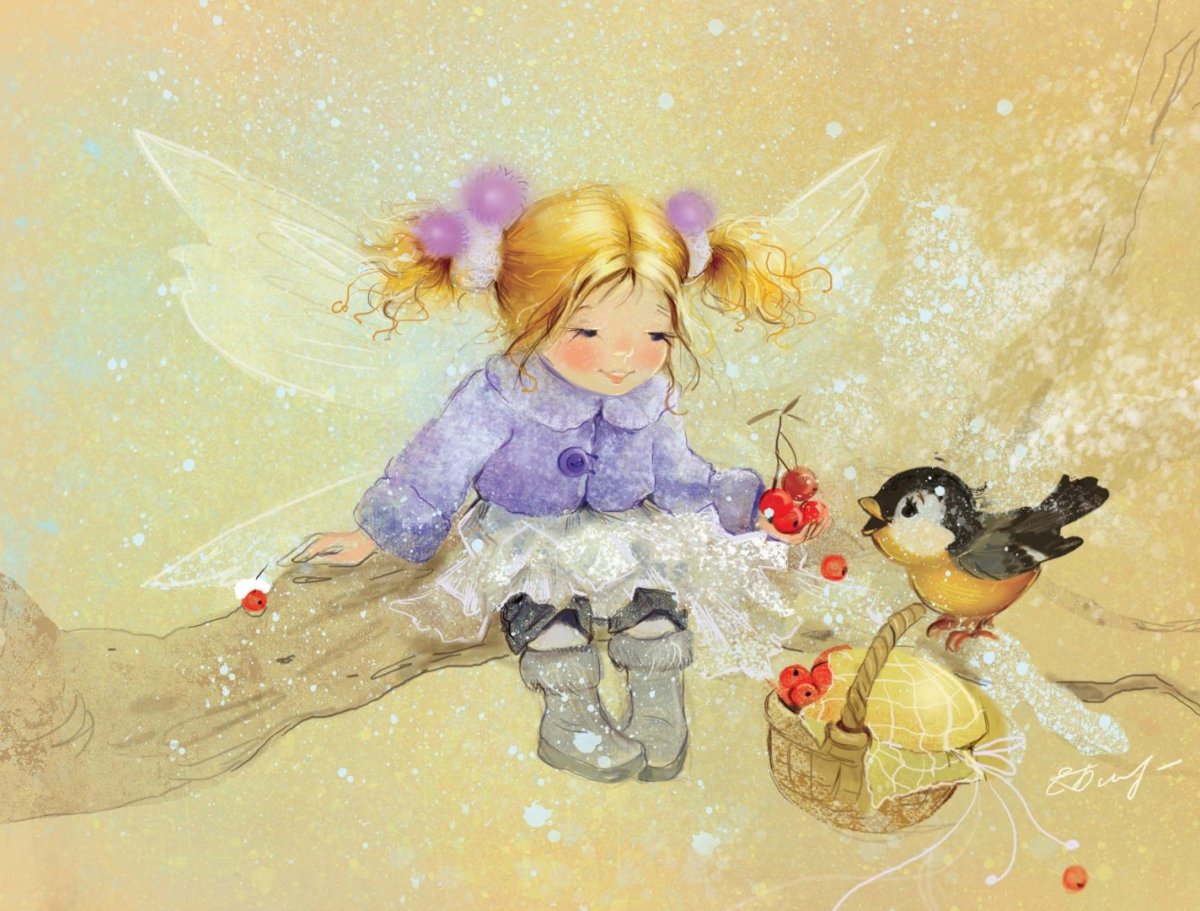 Екатерина бабок иллюстрации феечки