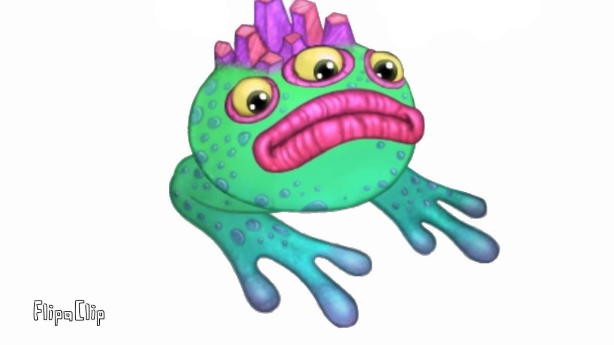 Монстры my singing Monster Лягашка