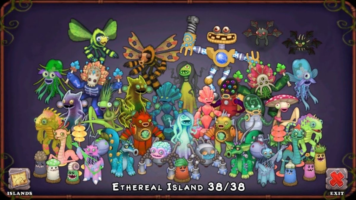 Поющие монстры для печати на сахарной бумаге