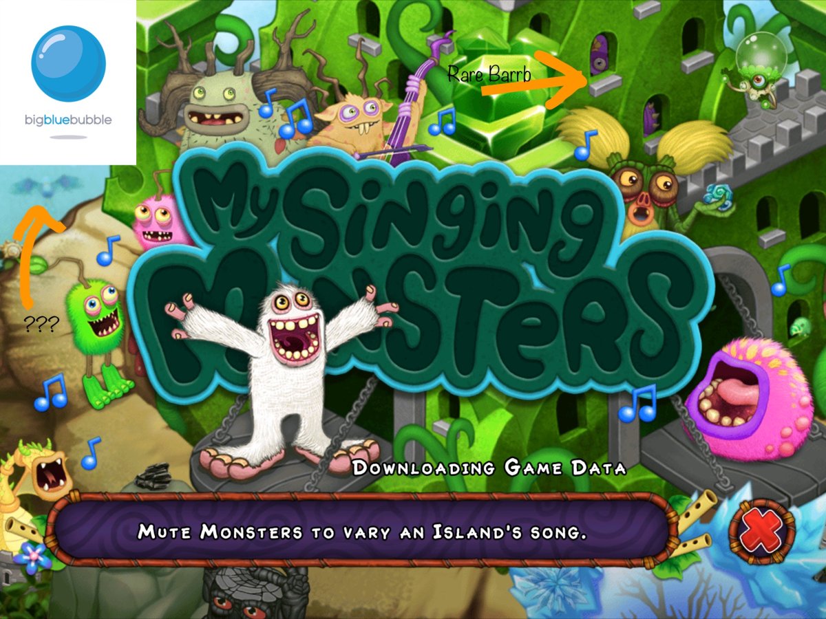 Монстры в игре my singing Monsters