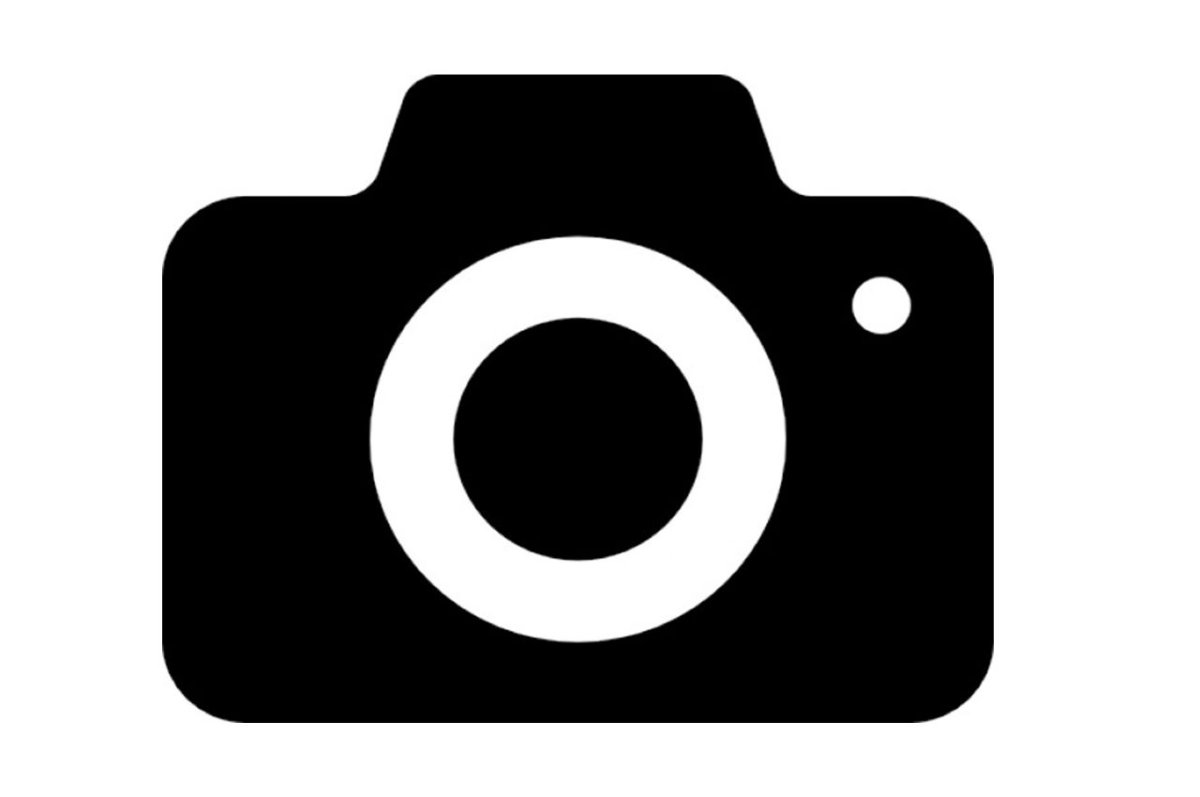 Фон с фотоаппаратом пустой