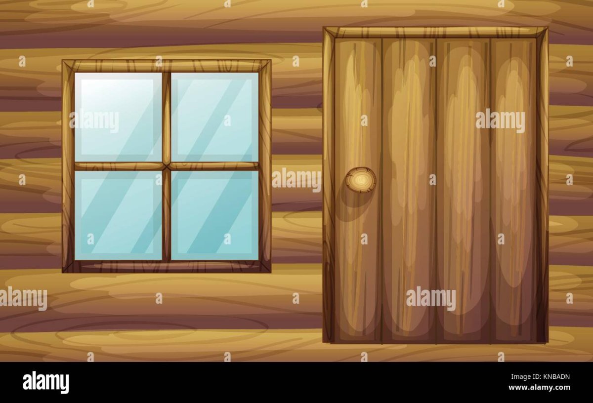 Мультяшные окна для домика