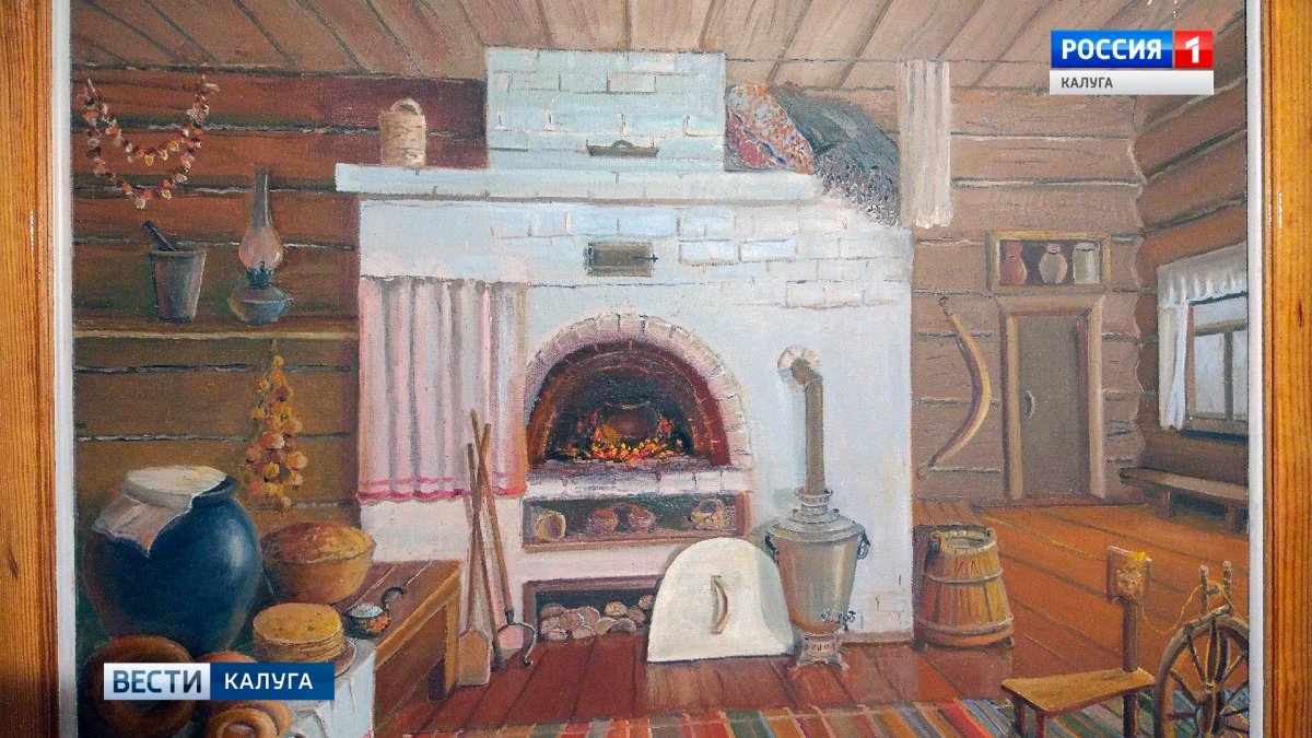 Печка картина