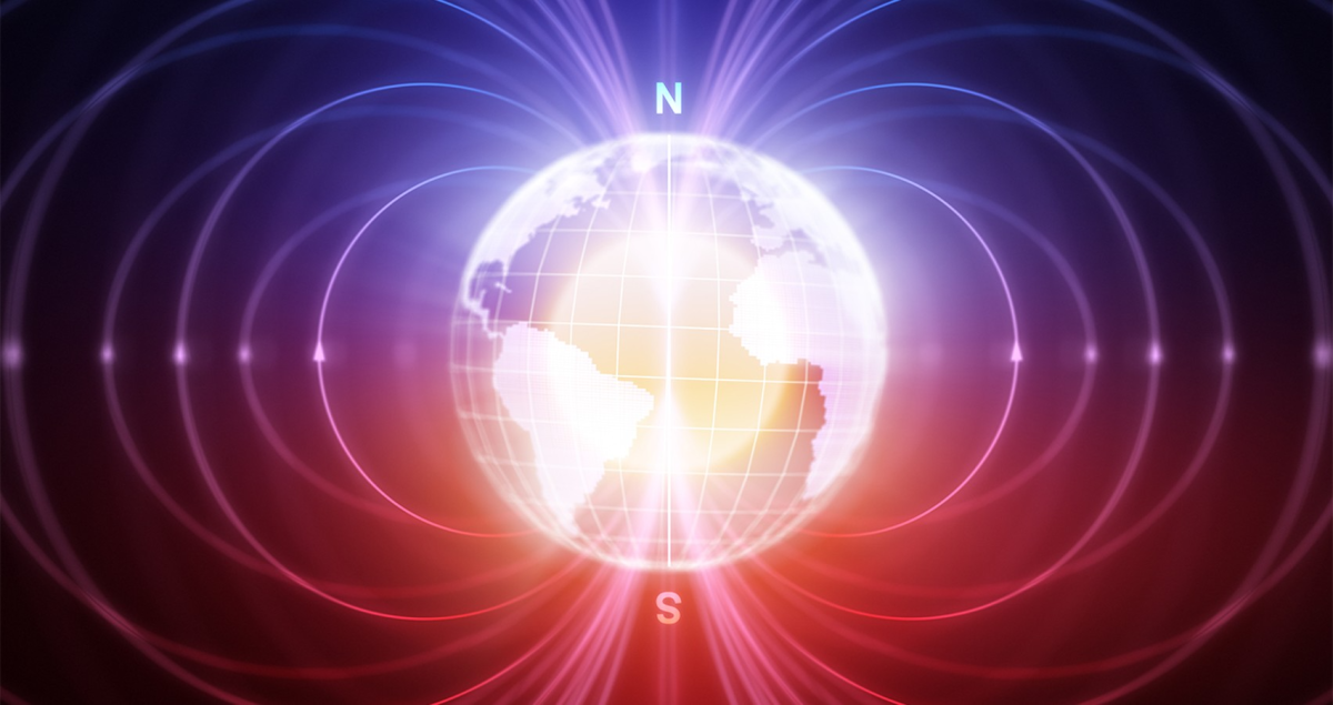 Магнитное поле земли полюса