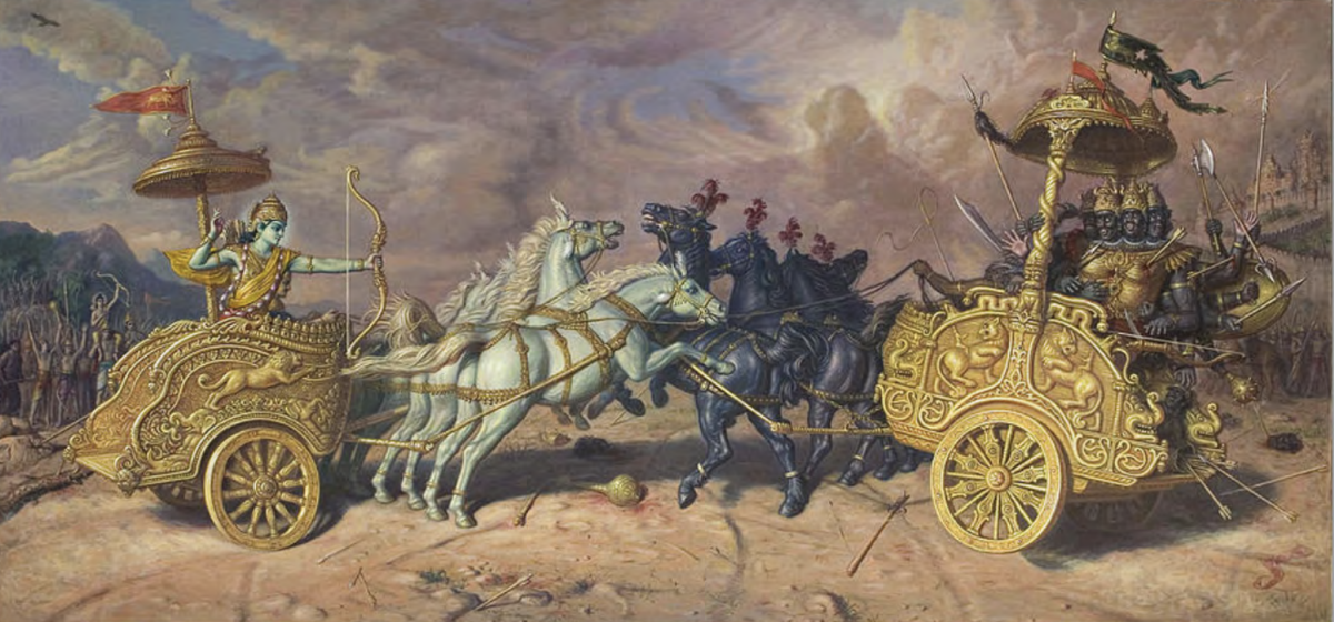 Сказочная карета с лошадьми