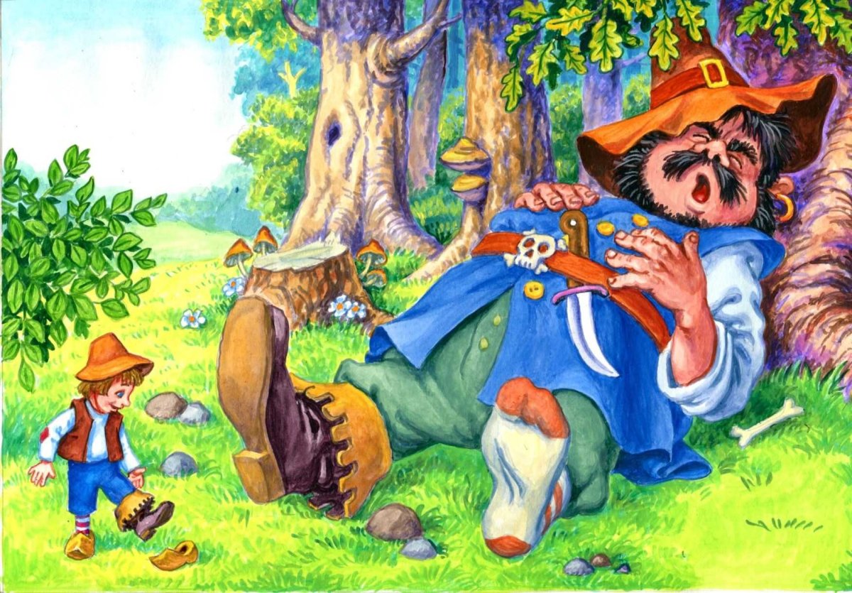 Шарль Перро мальчик с пальчик