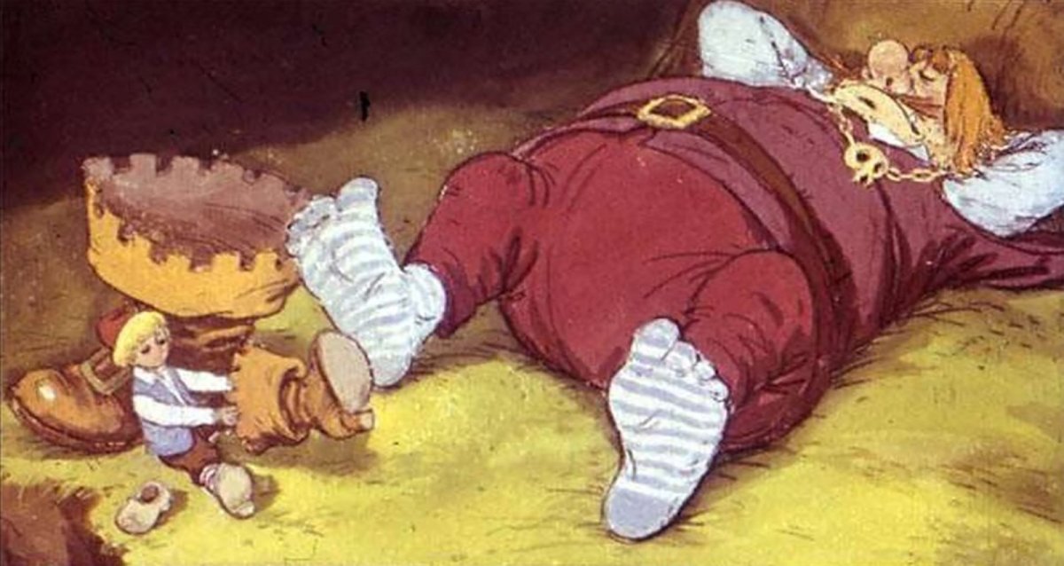 Людоед сказка мальчик с пальчик