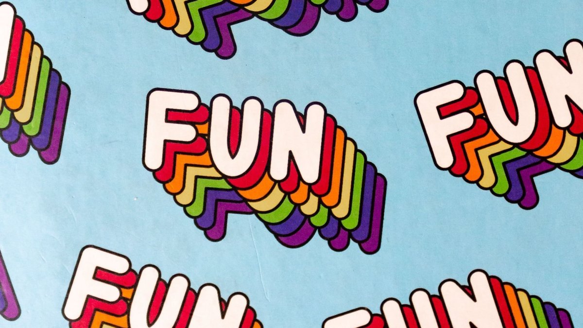 Разноцветная надпись