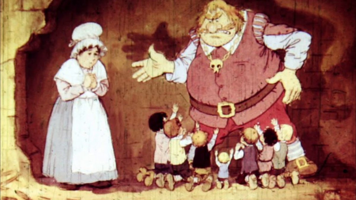 Мальчик с пальчик рисунок