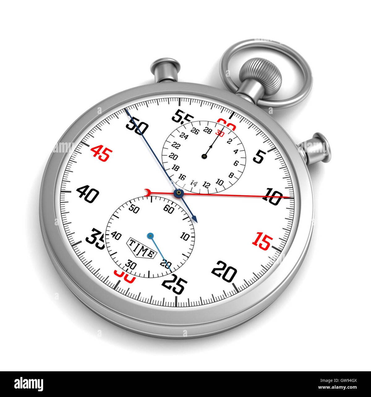 Секундомер на прозрачном фоне