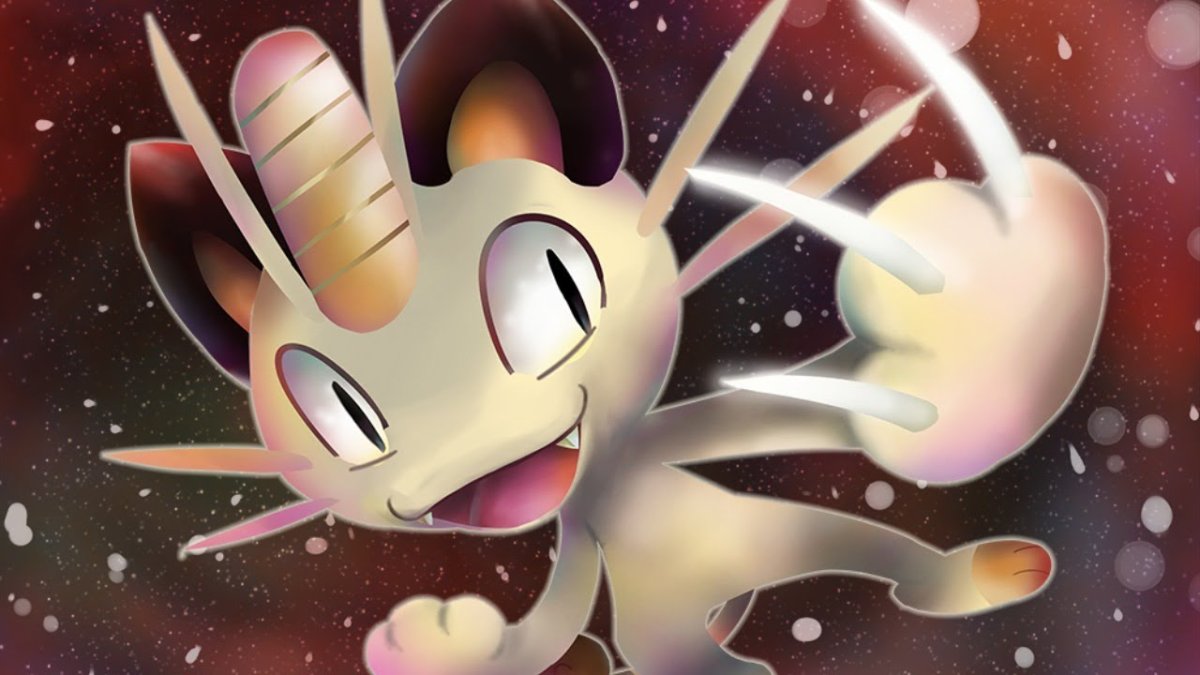 Алола Мяут арт