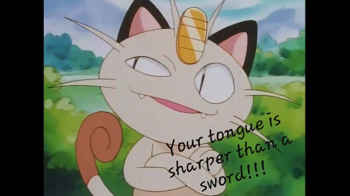 Покемон Персиан арт