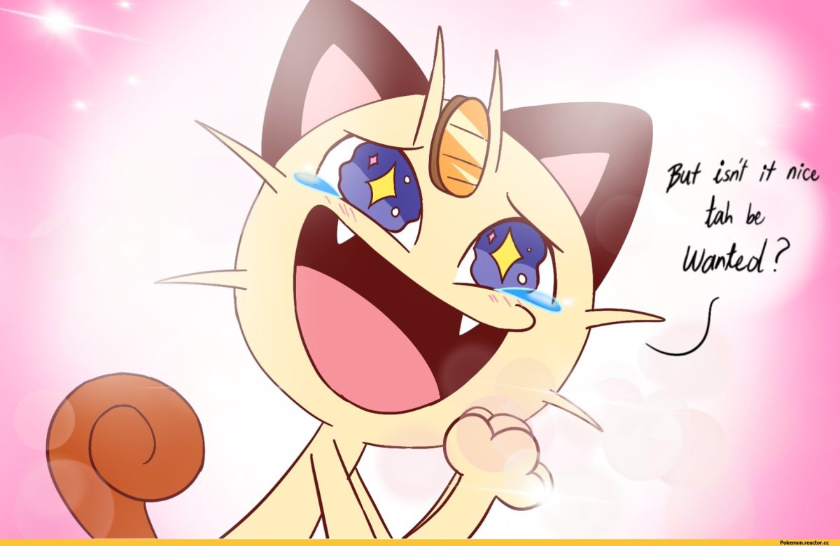 Карточка Meowth покемон
