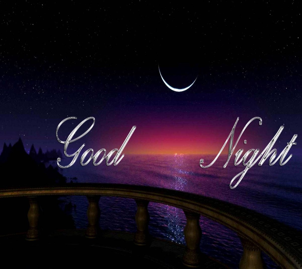 Открытки доброй ночи на английском языке