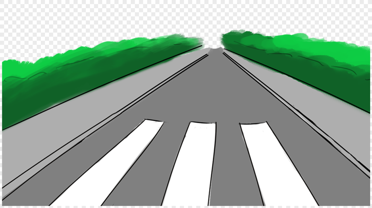 Дорога схематично