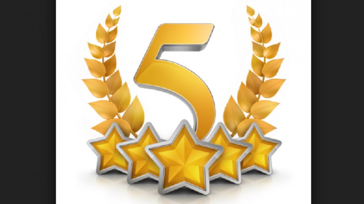 Эмблема 5 звезд