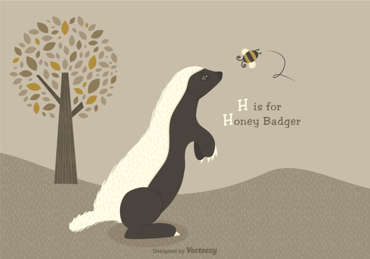 Honey Badger арт