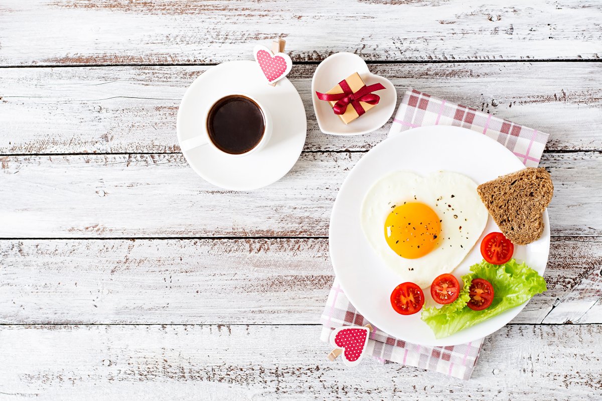 Утро завтрак