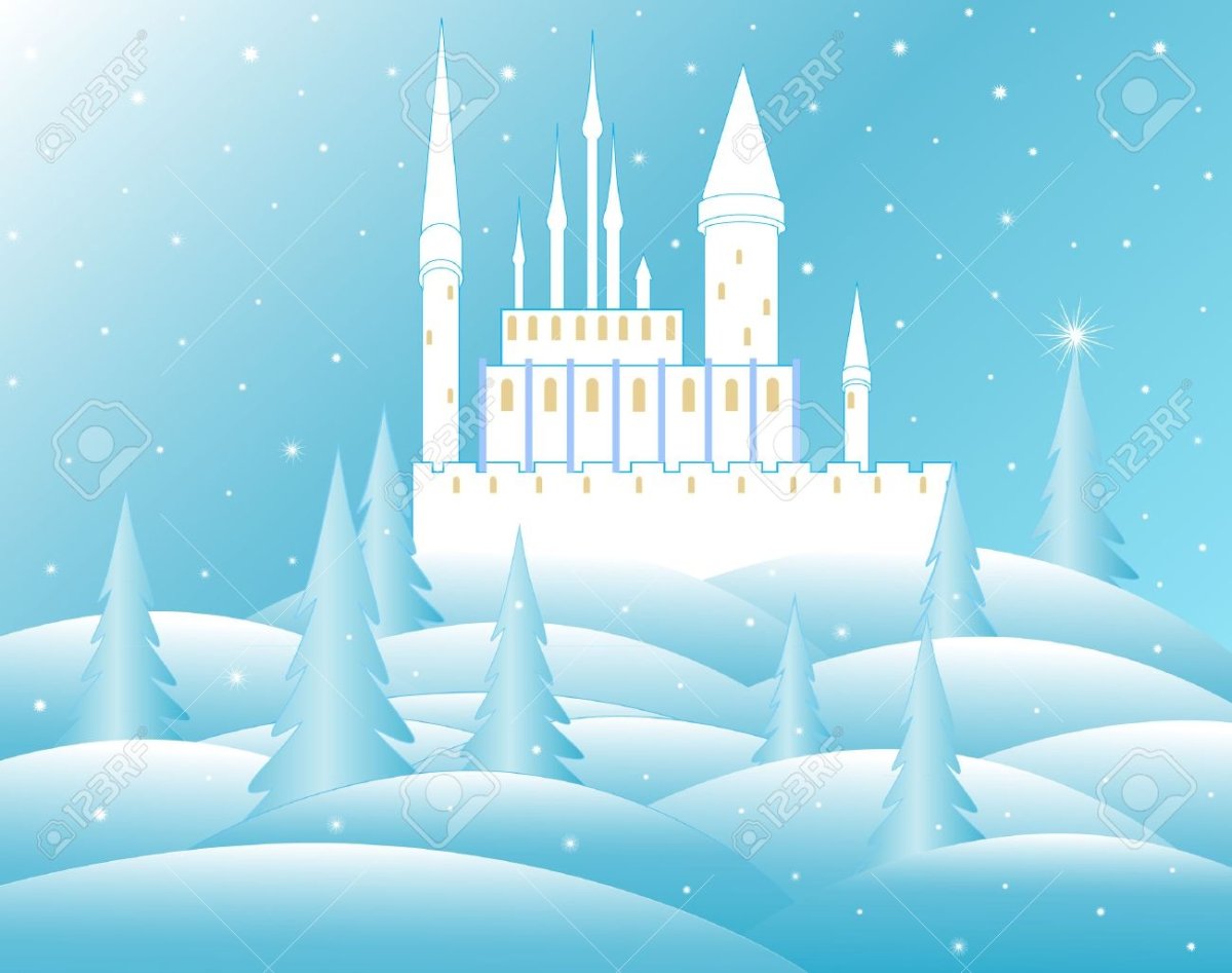 Замок снежной королевы изумрудный город