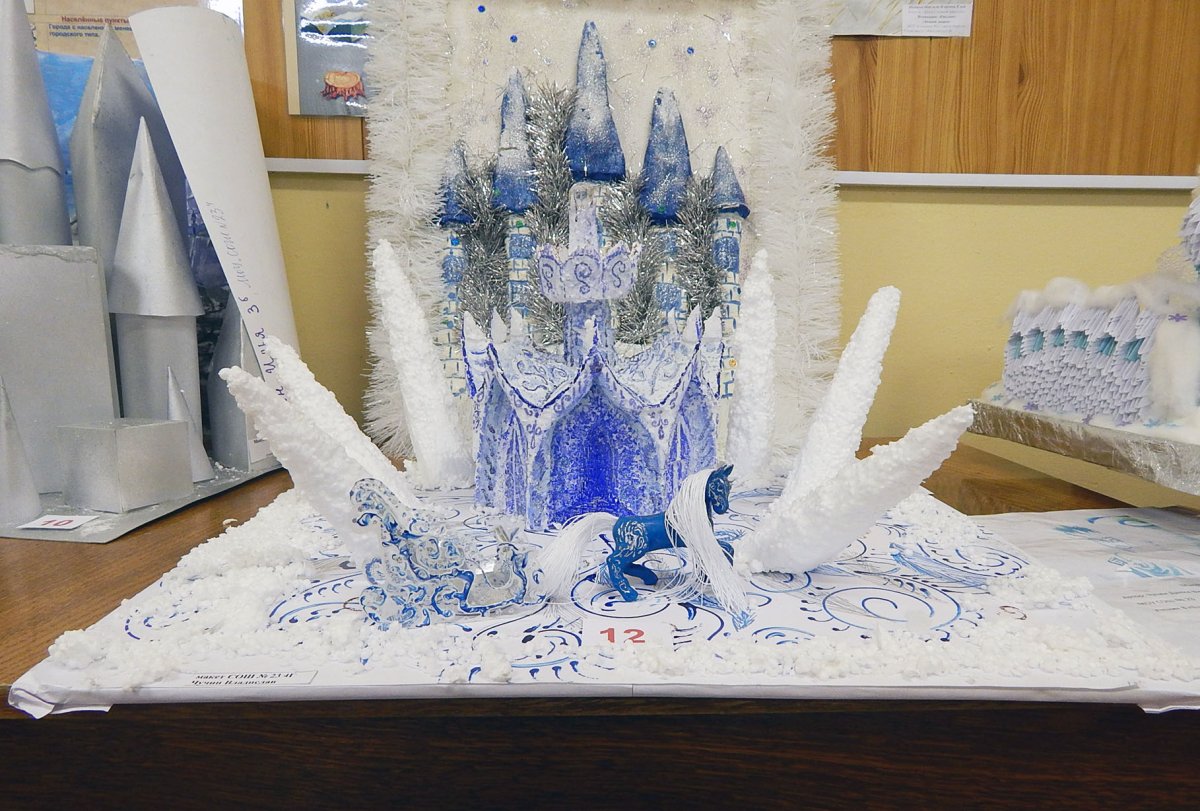 Холодное сердце дворец Эльзы