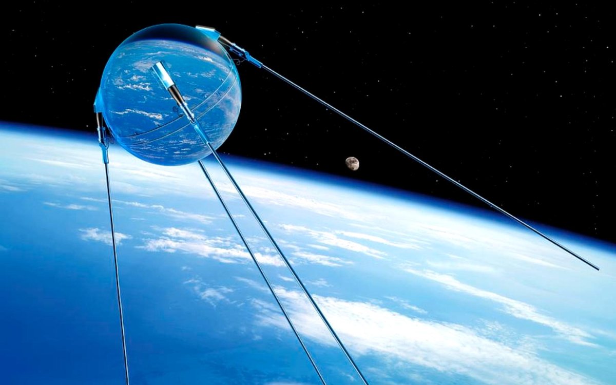 Про первый Спутник для дошкольников