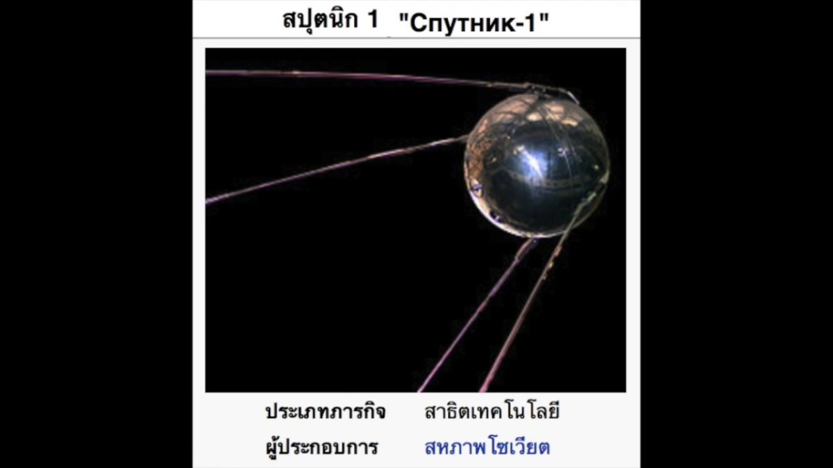 Первый Спутник земли запущенный 4 октября 1957 СССР