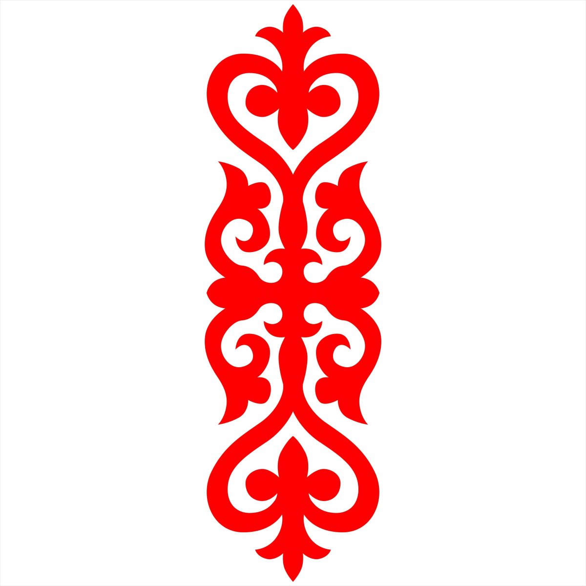 Кыргызский орнамент круг