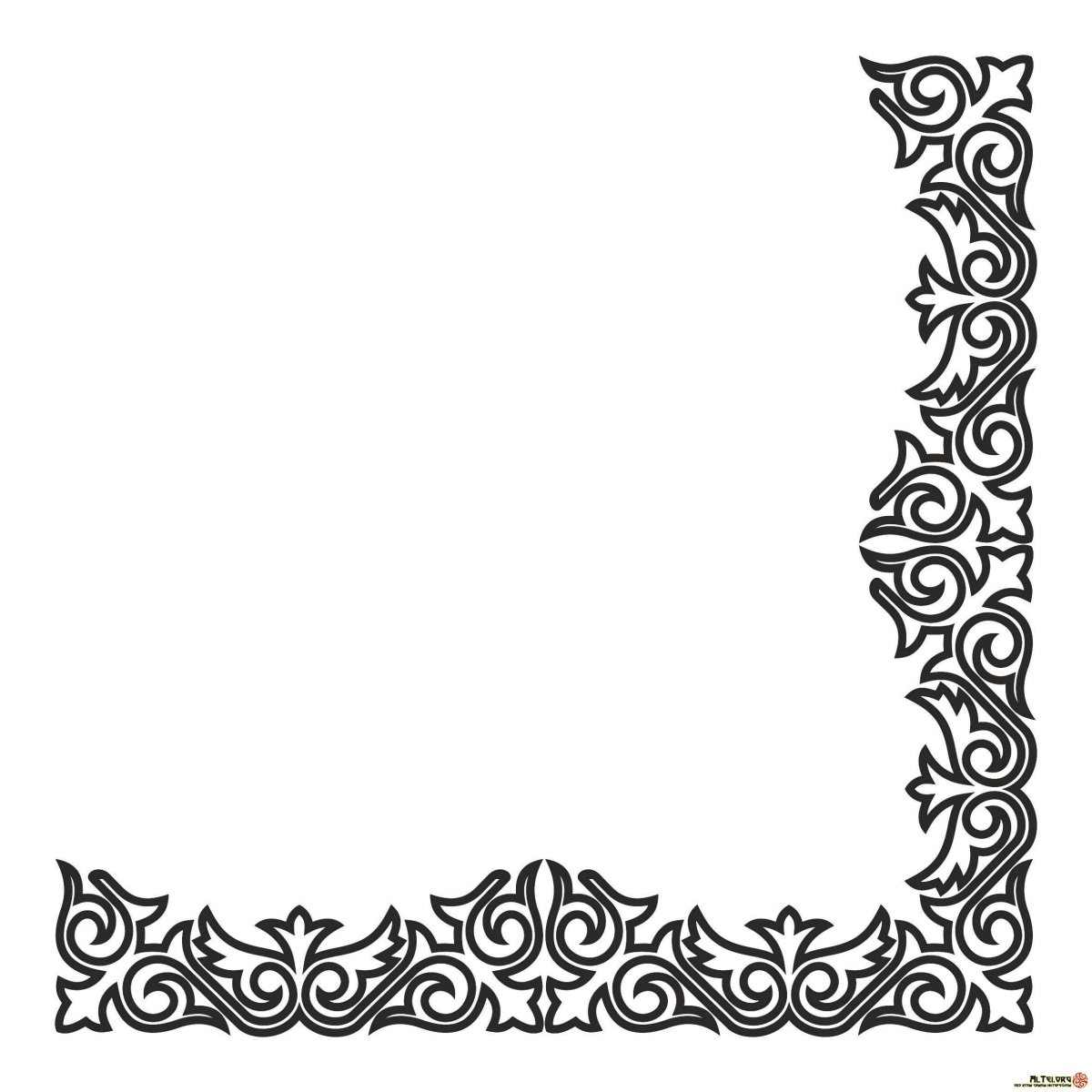 Национальные орнаменты Киргизии