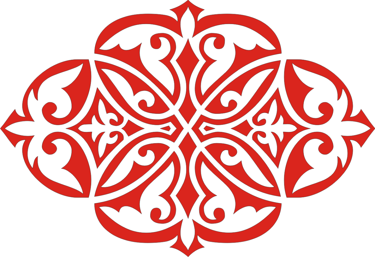 Казахские ковры с орнаментом