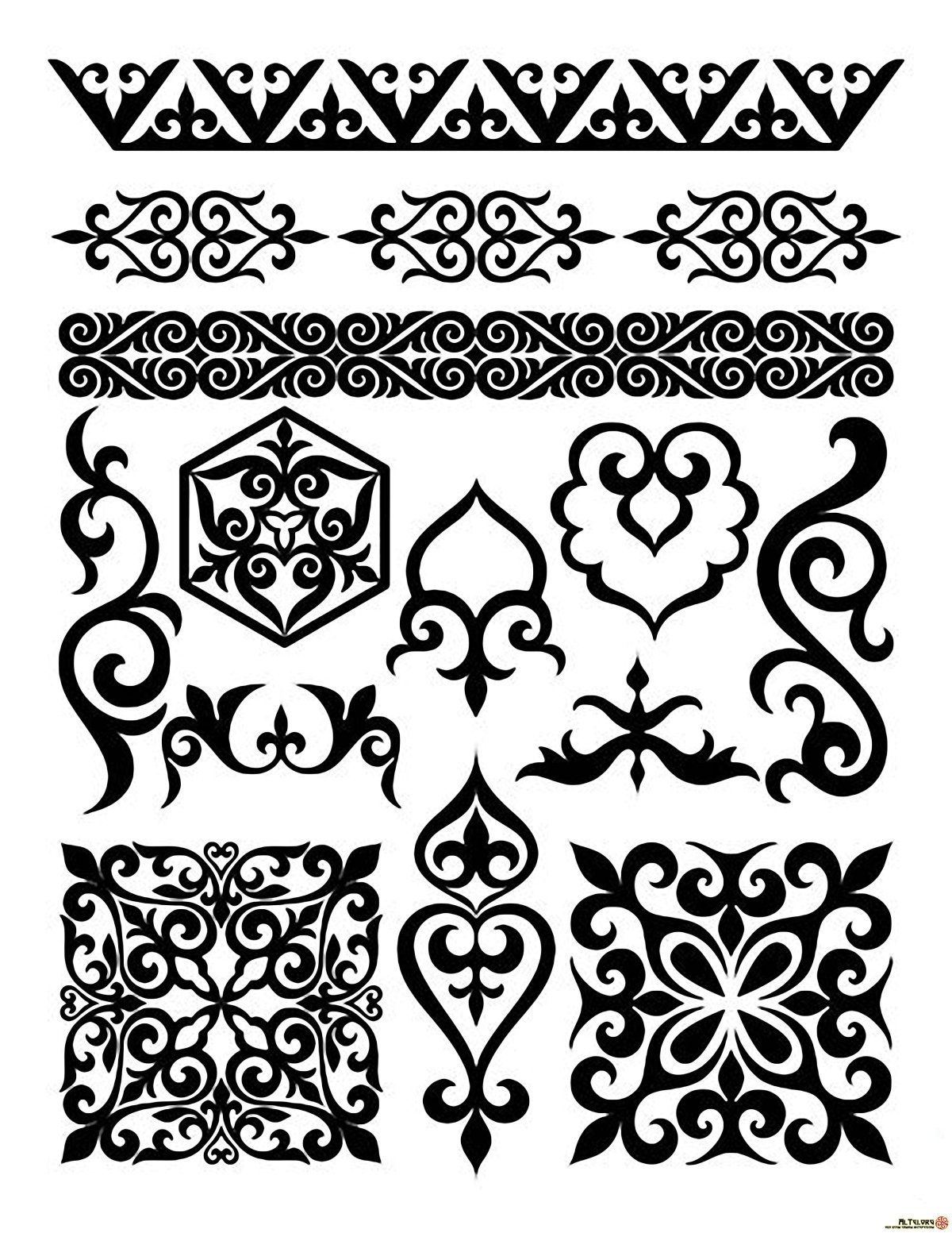 Башкирский орнамент