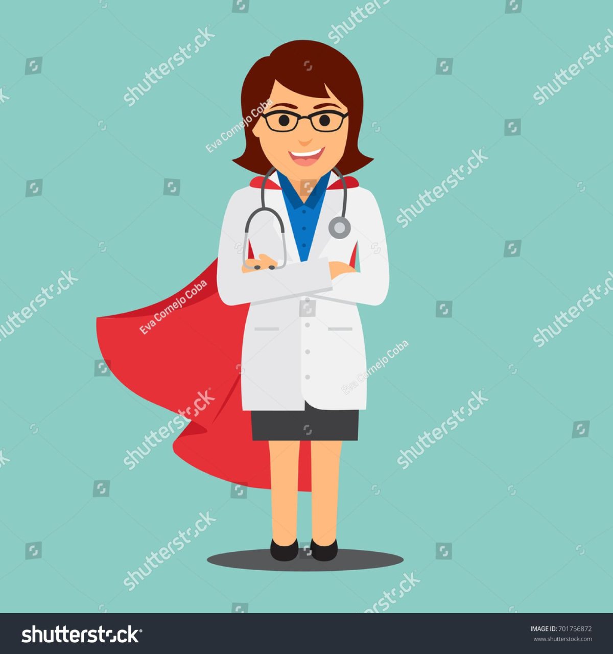 Доктор иллюстрация девушка