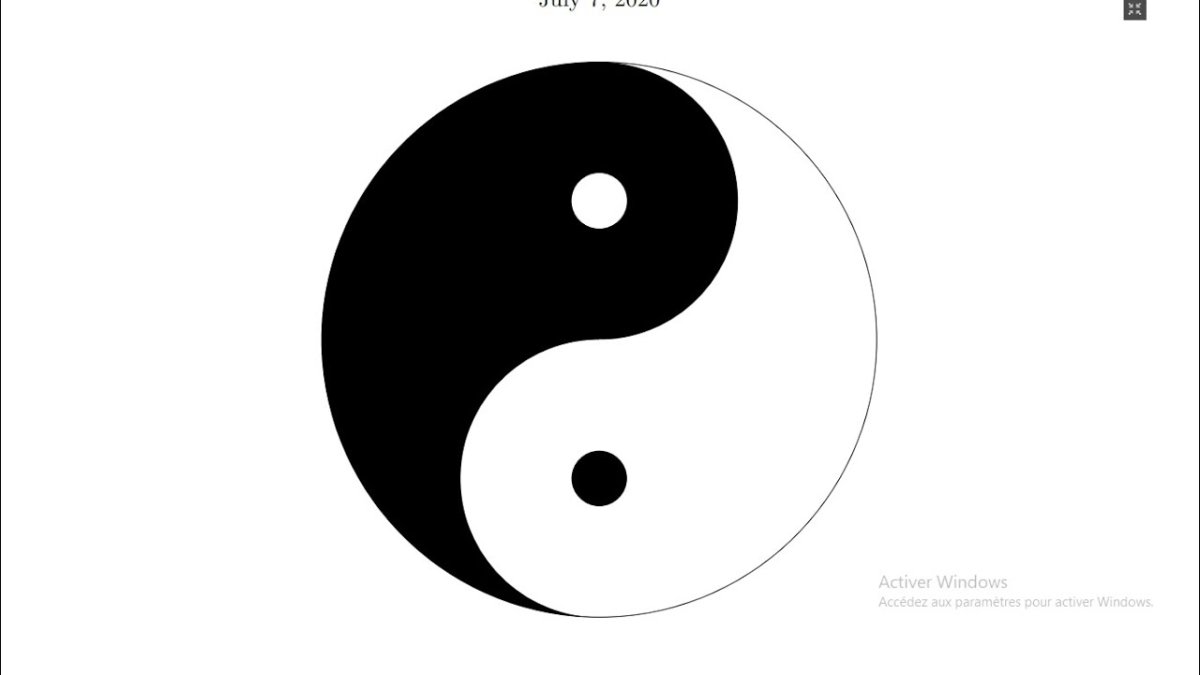 Древний символ Инь Ян